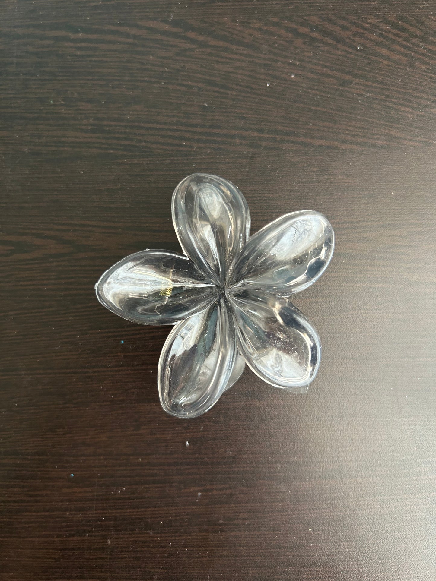 Transparent Claw Clip - Grey