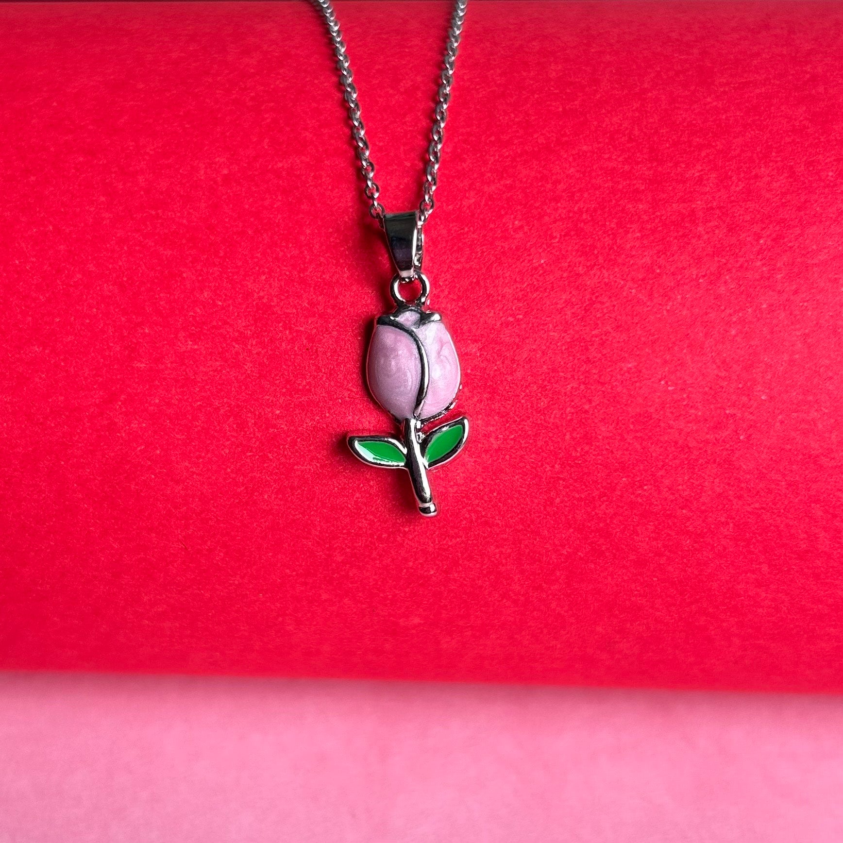 Rose Pendant Set