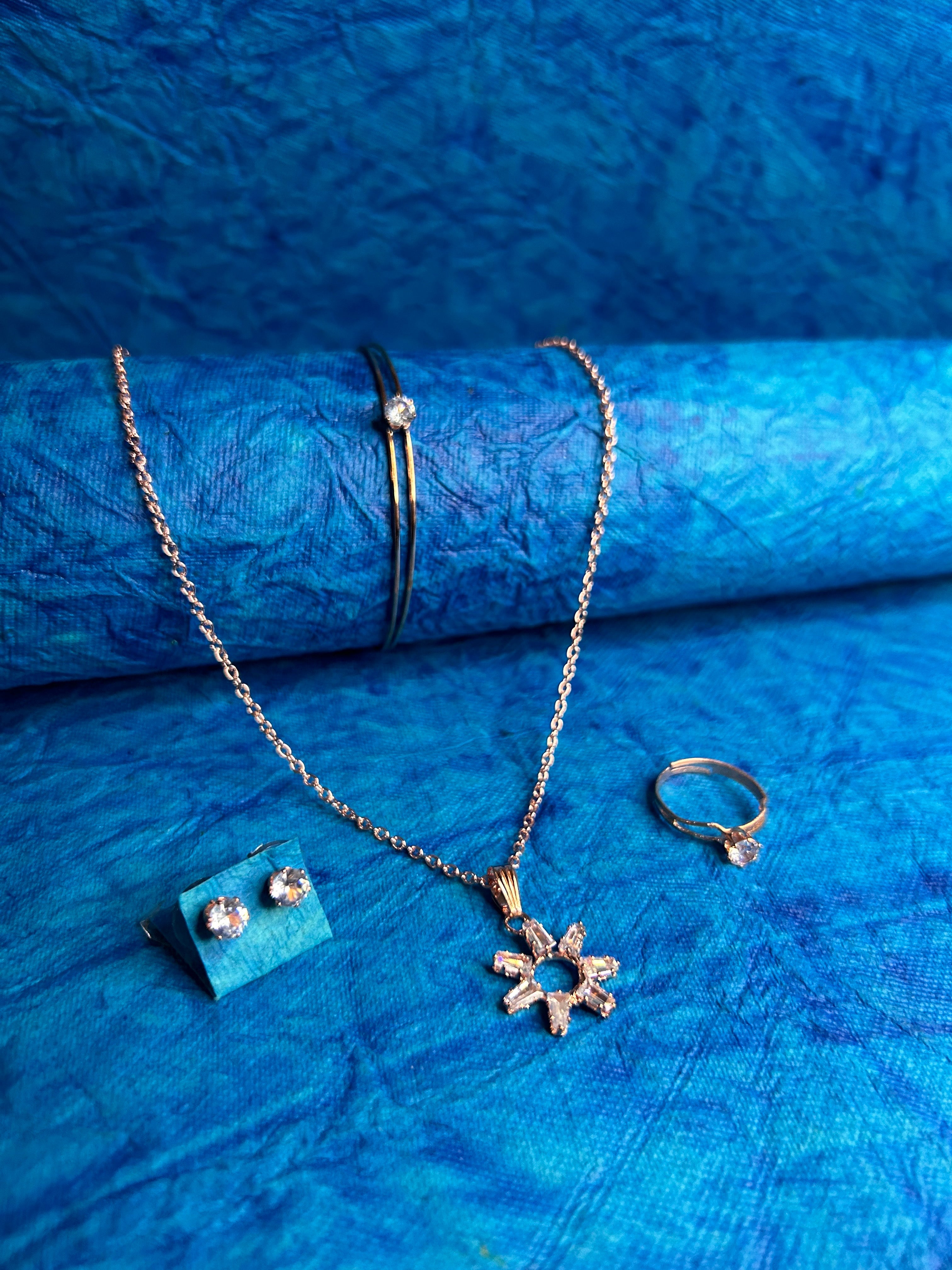 Pendant Set -  Rose Gold