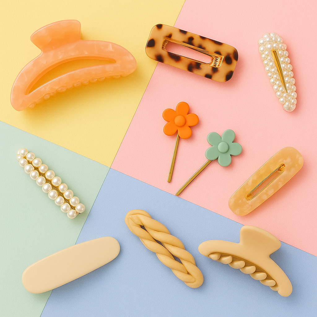 Hair Accessories – Cute & Trendy Korean Hair Clips & Claw Clips