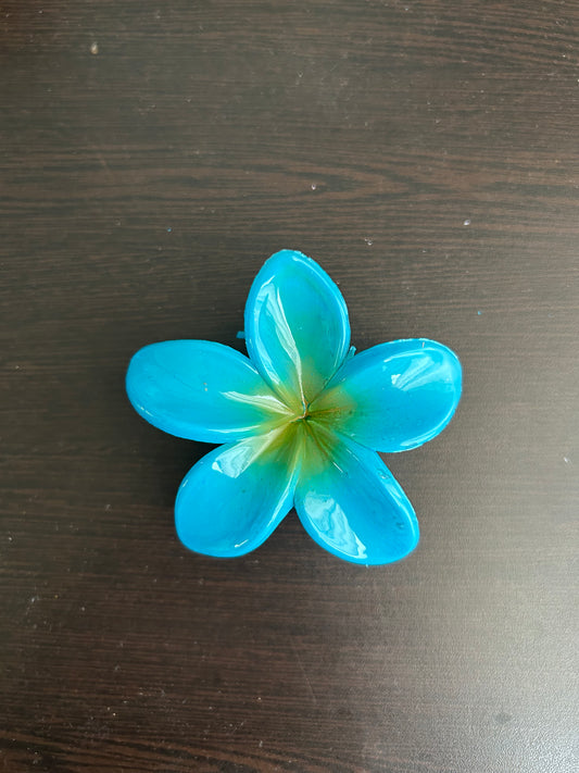 Tulip Claw Clip - Blue