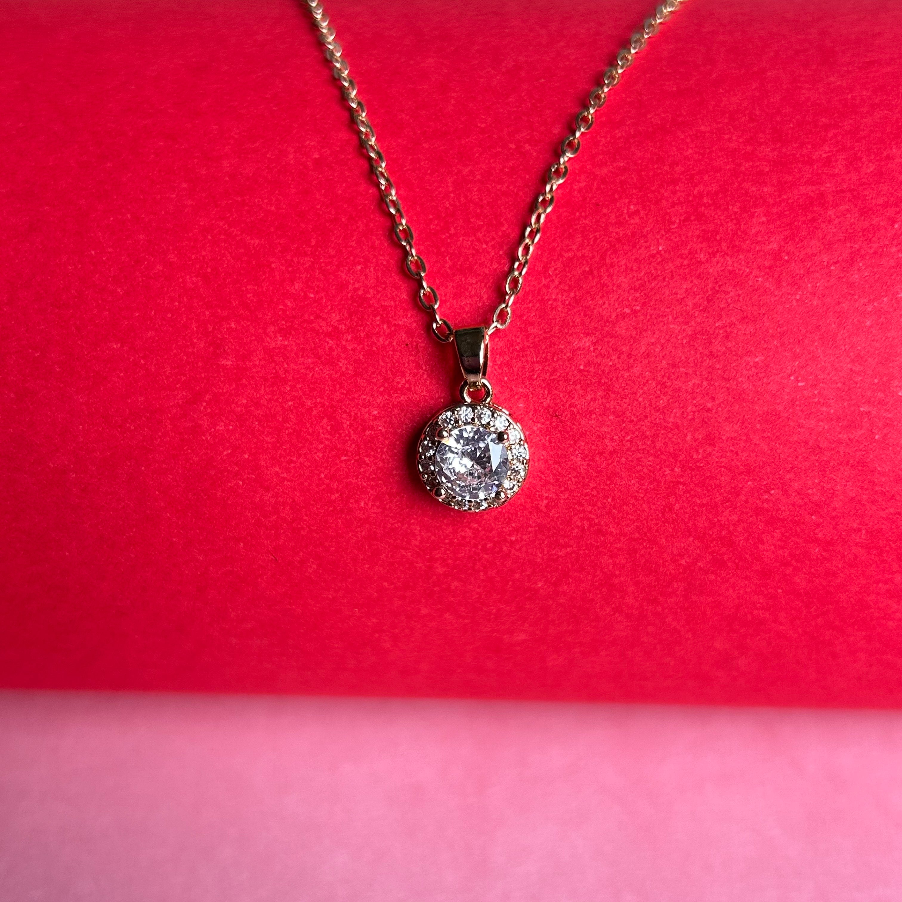 Crystal Pendant Set